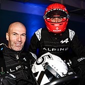 Zidane se interna en la Fórmula 1