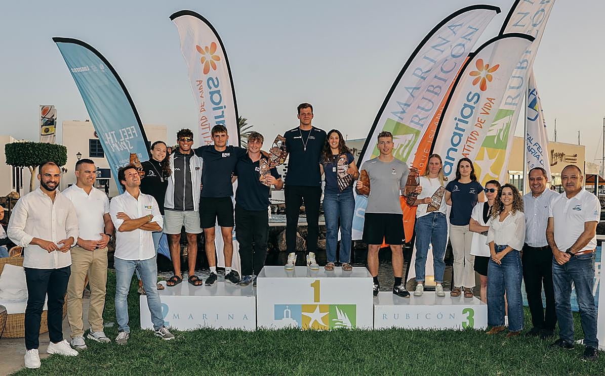 Los Lanzarote iQFOiL Games cierran con éxito su segunda edición de la temporada