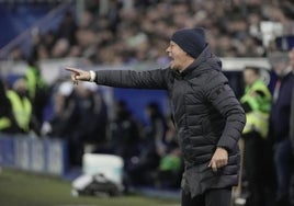 El ataque de furia de Luis García Plaza tras el gol de Lucas Vázquez