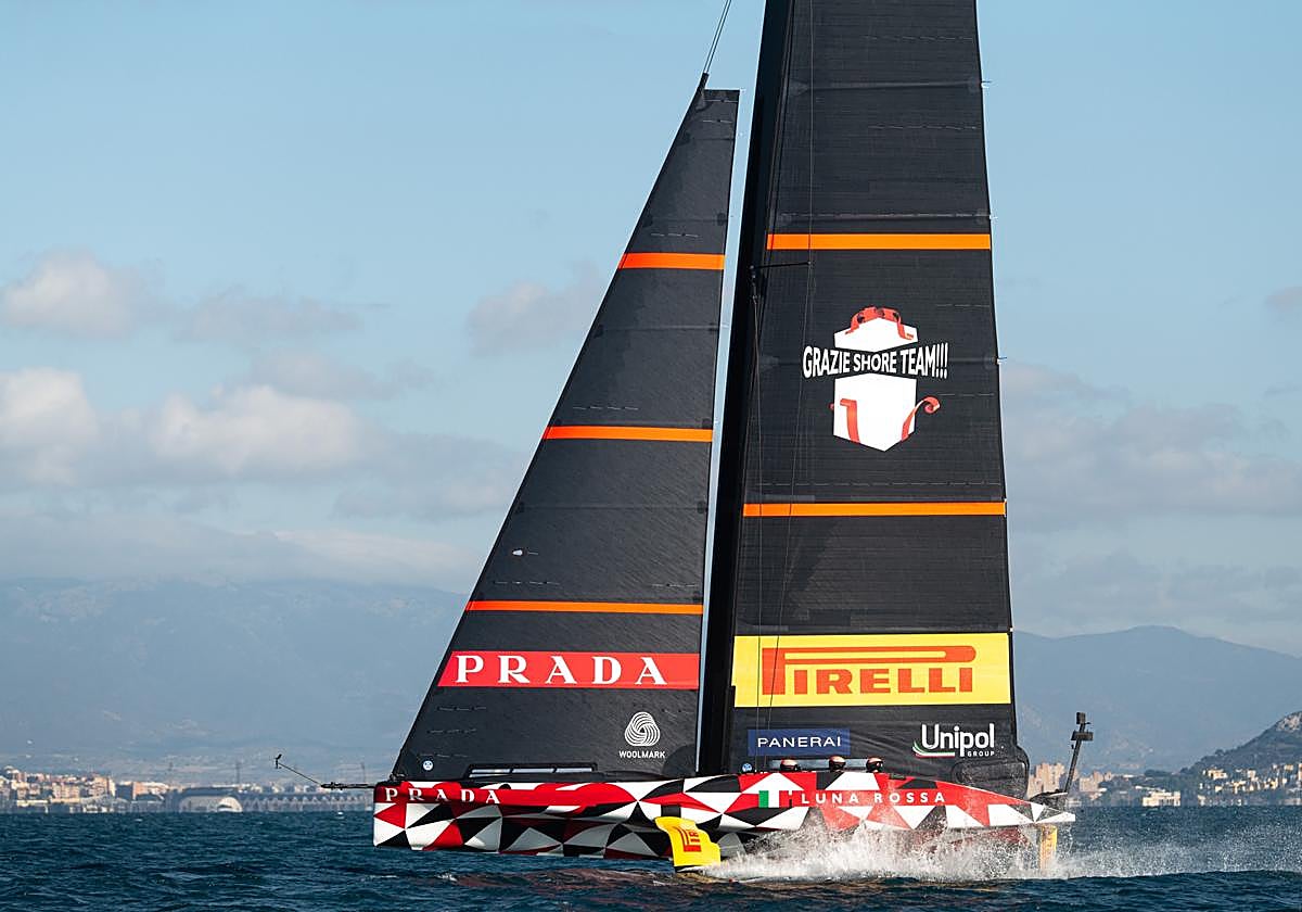 «Grazie Shore Team»: el homenaje del equipo Luna Rossa a su equipo de tierra
