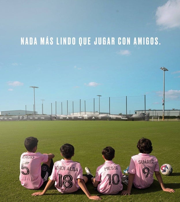 La foto con la que el Inter de Miami avanzó el fichaje de Luis Suárez