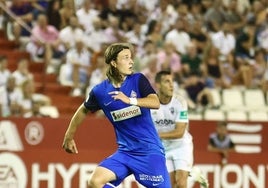 Félix, dos goles seguidos en su productiva cesión al Amorebieta