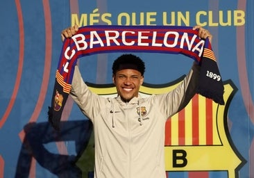 Vitor Roque, la amenaza para Lewandowski