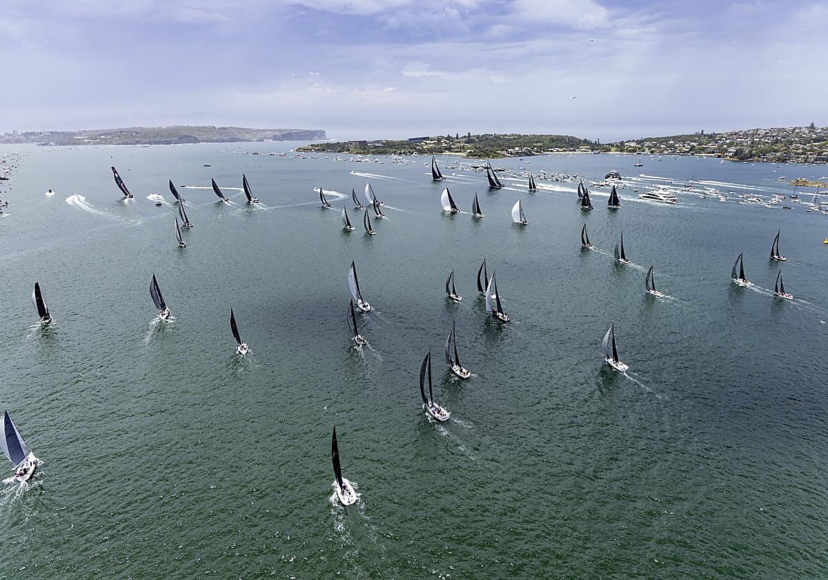 La Sydney Hobart puso rumbo al Sur