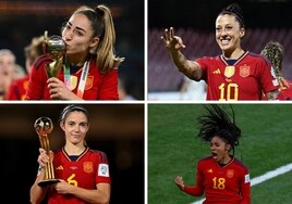 Cuatro españolas en el XI del año del fútbol femenino según IFFHS
