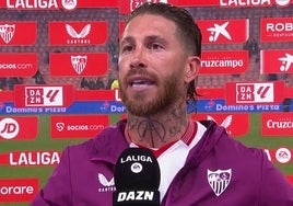 Las redes se llenan de memes parodiando el enfado de Sergio Ramos tras el Sevilla - Athletic