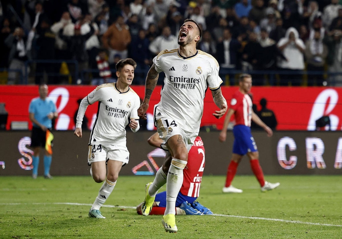 Joselu y Güler celebran el 4-3