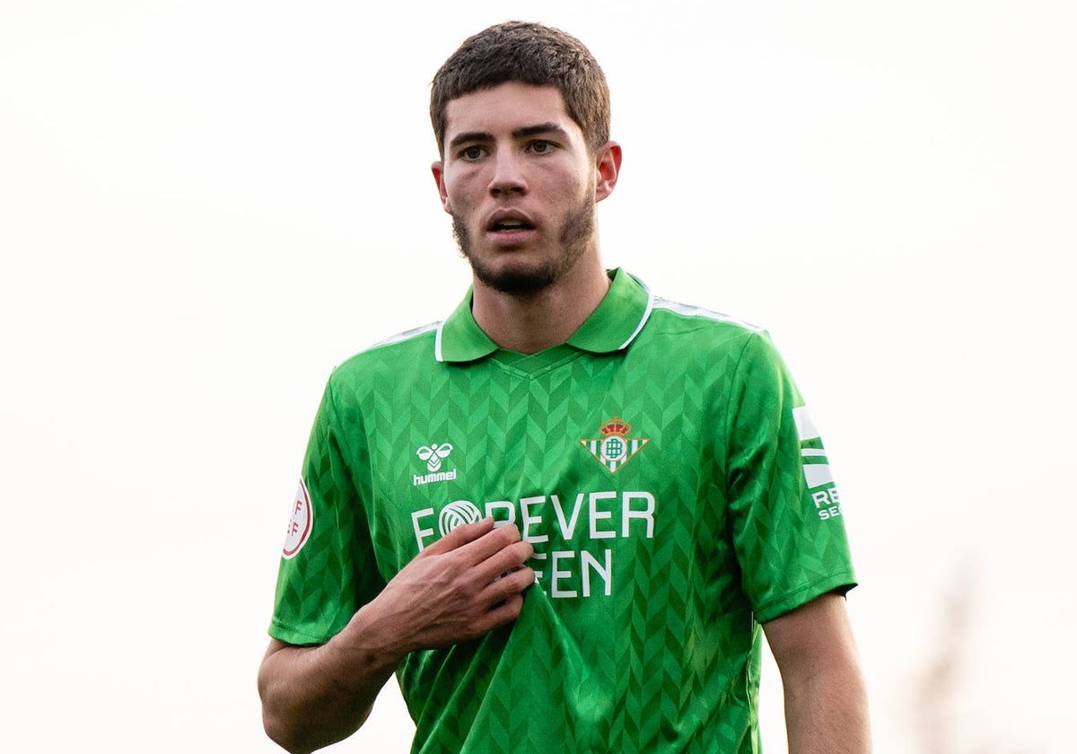 Elyaz Zidane, en su debut con el Betis Deportivo ante el Cádiz Mirandilla