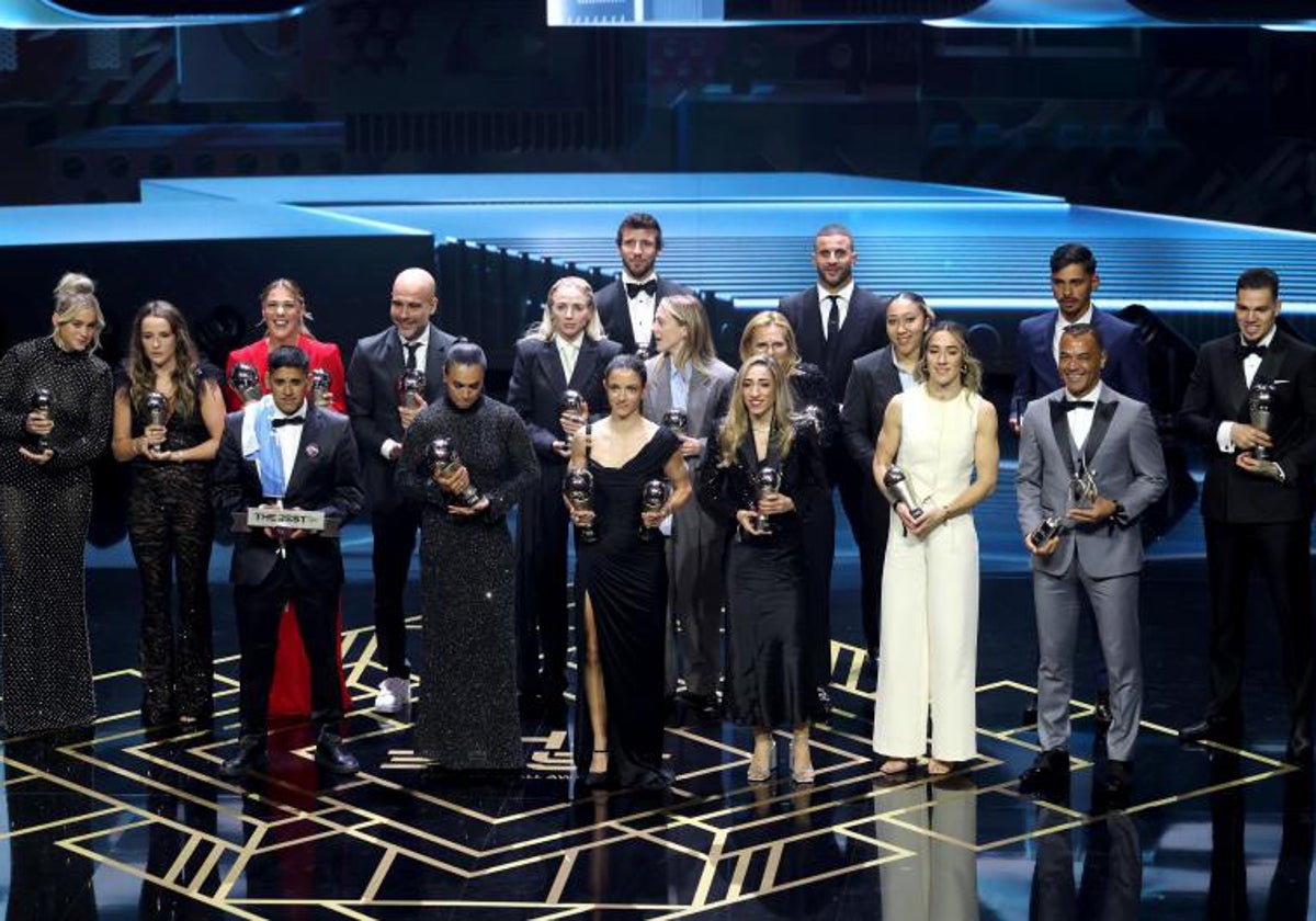 Los Premios The Best reúnen a lo mejor del fútbol mundial