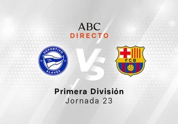 Alavés - Barcelona en directo hoy: partido de la Liga, jornada 23