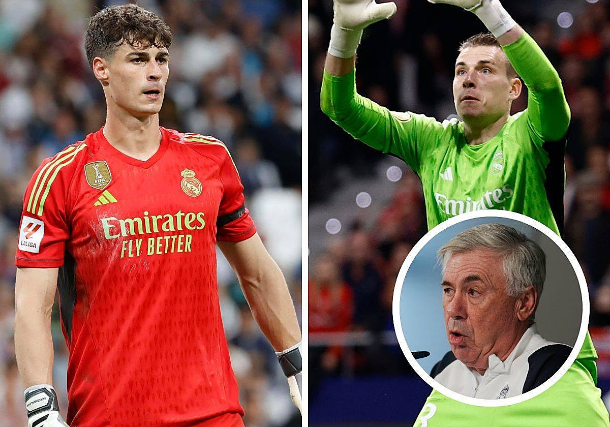 Ancelotti niega el debate bajo palos: «Los porteros inmaculados no existen»