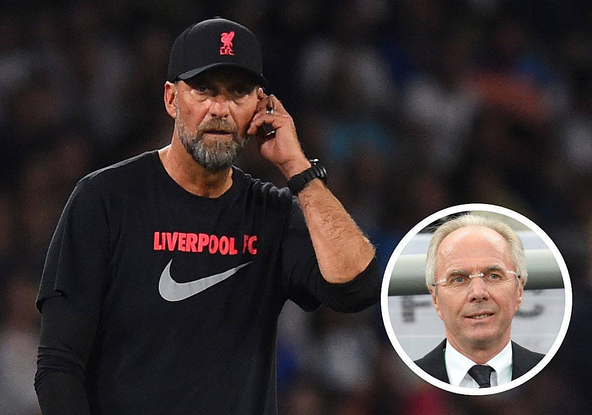 El genial detalle de Klopp con Sven-Göran Eriksson: le invita a ser entrenador del Liverpool por un día