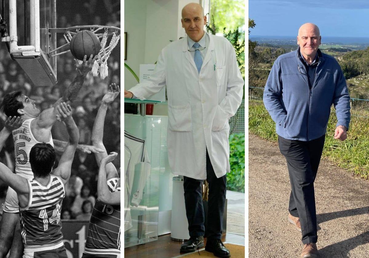 Alfonso del Corral; jugador de baloncesto, médico del Madrid y en la actualidad