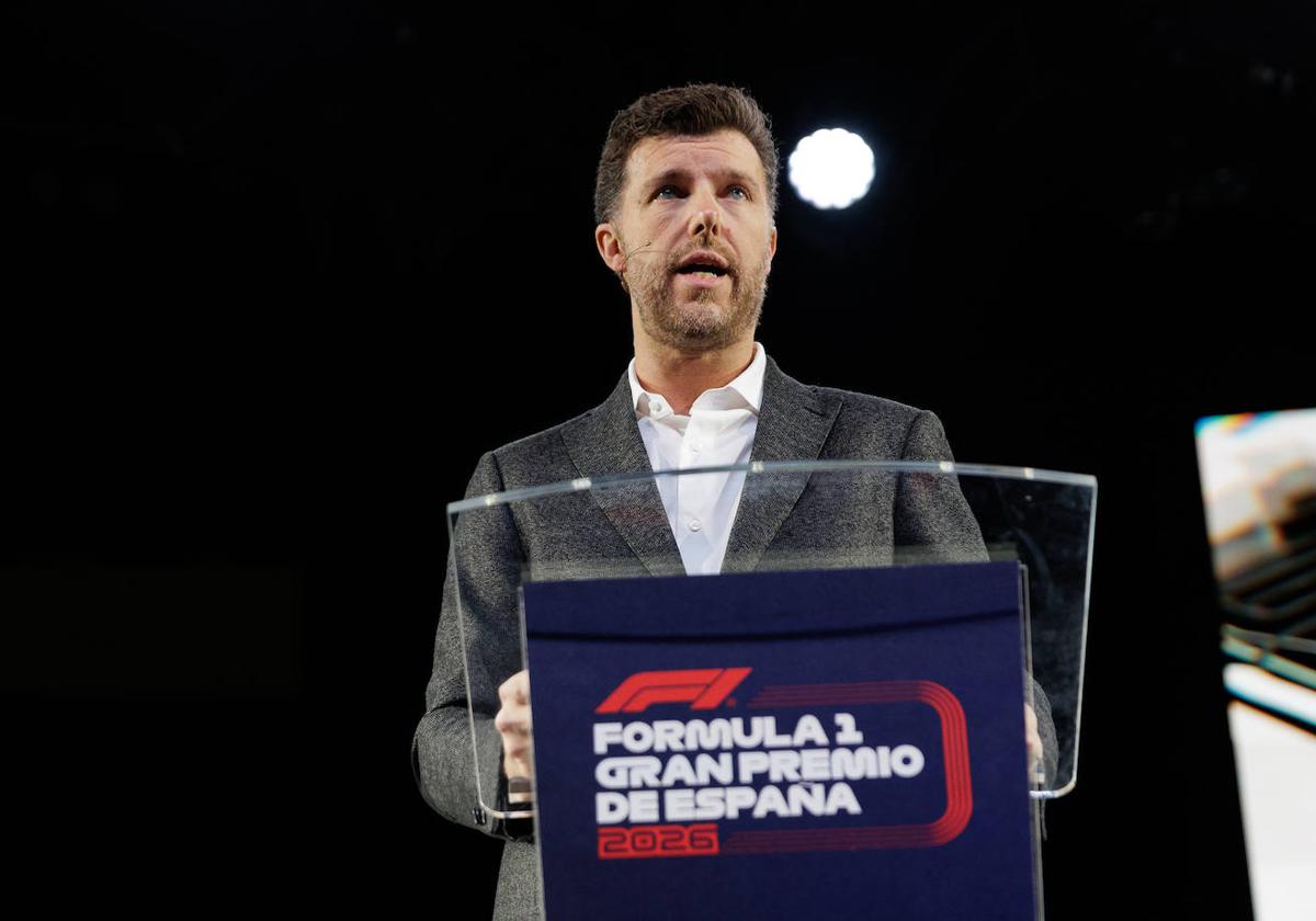 Jarno Zaffelli, durante la presentación del GP de F1 en Madrid