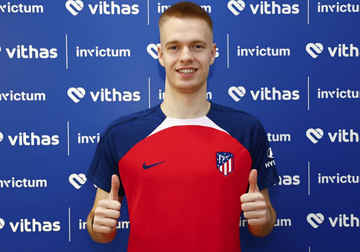 Vermeeren, tras pasar reconocimiento médico con el Atlético