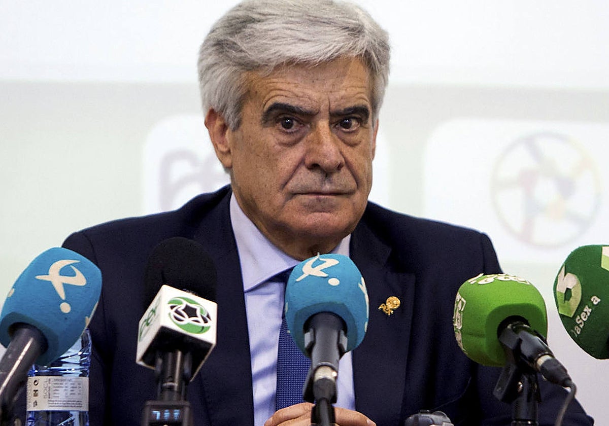 Pedro Rocha, actual presidente de la gestora de la Federación