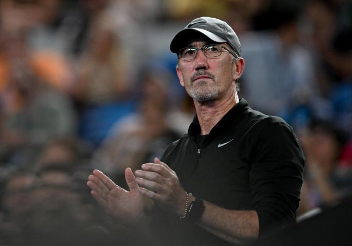 Darren Cahill, entrenador de Jannik Sinner