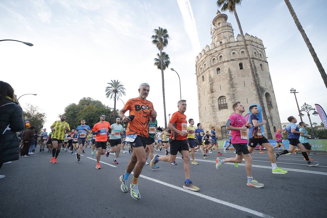 Corredores por la Torre del Oro y Plaza de Toros de la Real Maestranza