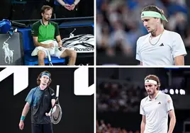 De Federer a Sinner sin pasar por Zverev: el vacío de los emparedados