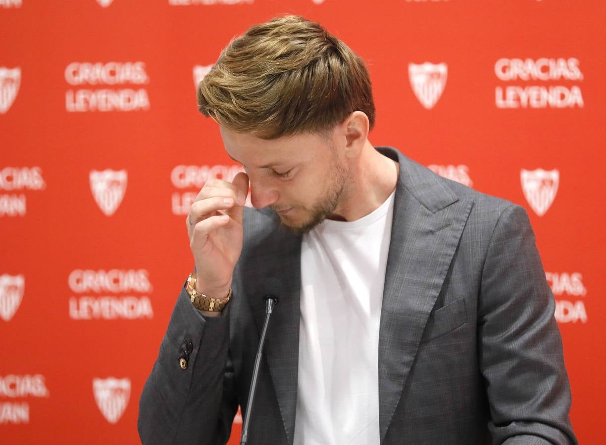 Acto de despedida de Iván Rakitic del Sevilla FC