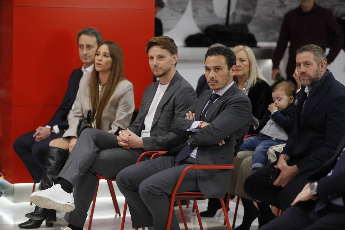 Acto de despedida de Iván Rakitic del Sevilla FC