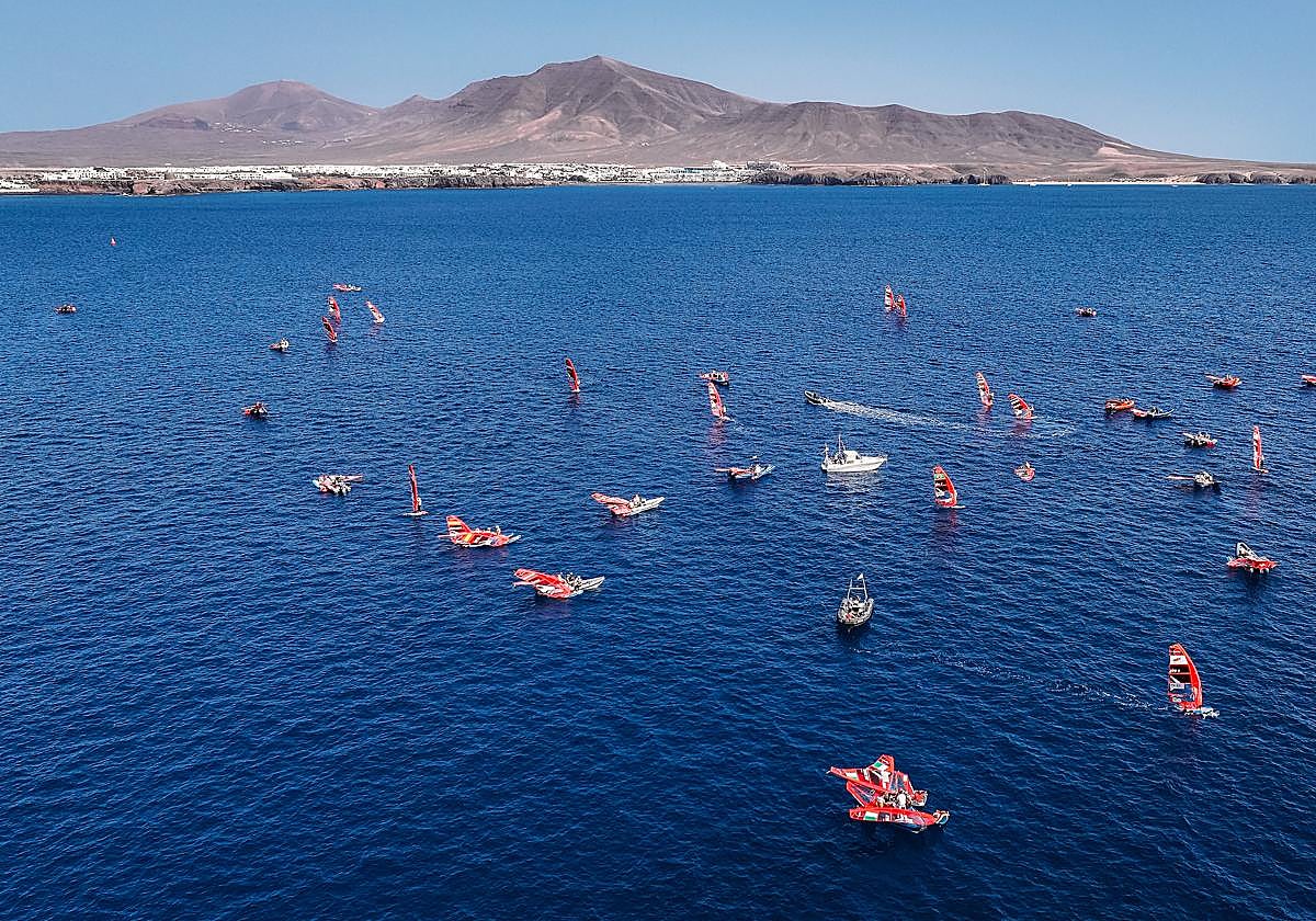 Jornada en blanco en el Mundial de iQFOiL