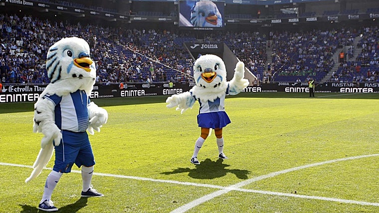 Las mascotas del Espanyol