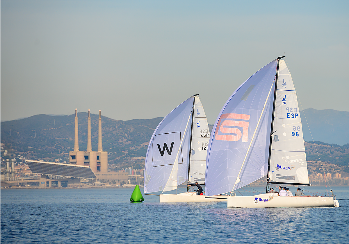 «Monjo II» ganó el 4º evento de las J70 Barcelona Winter Series