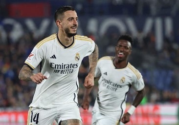 Un doblete de Joselu al Getafe hace líder al Real Madrid