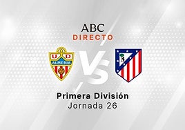 Almería - Atlético, estadísticas del partido
