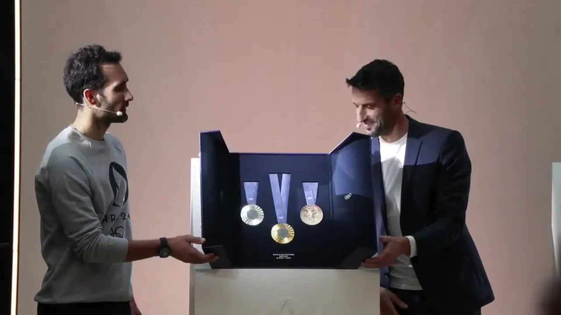 Presentación de las medallas para los JJOO de París 2024