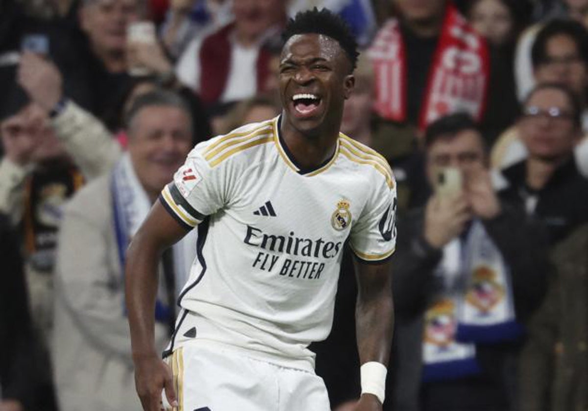 Vinicius frente al Girona