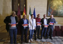 Un merecido homenaje a las cinco leyendas del Zurich Maratón de Sevilla