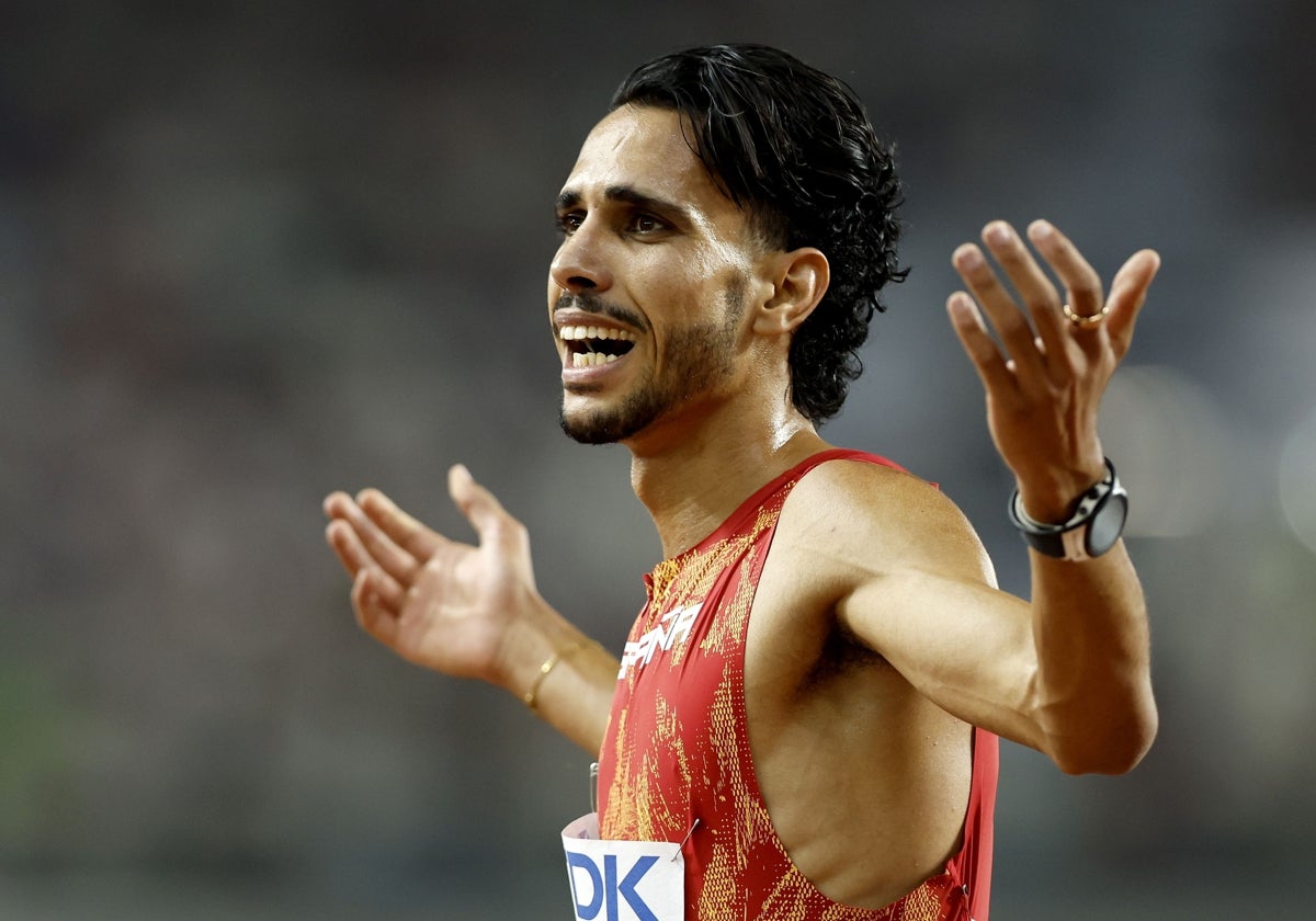 Mohamed Katir, en el pasado Mundial de Budapest