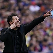 El despiadado dardo de Simeone a Pantic: «¿Quién? Leyenda es nuestro querido Luis Aragonés»