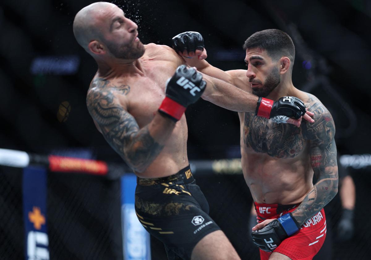 Ilia Topuria, ganador del UFC 298 ante Volkanovski: resultado de la pelea estelar por el peso pluma en vivo online