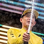 Jonas Vingegaard, rey en la tempestad de O Gran Camiño