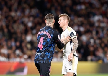 Kroos y el percance de Díaz de Mera: «Dios lo ve todo y probablemente lesionó al árbitro»