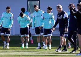 Guido inicia otra sesión y Sabaly trabaja aparte