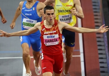 Mariano García huele a oro en los 800 metros