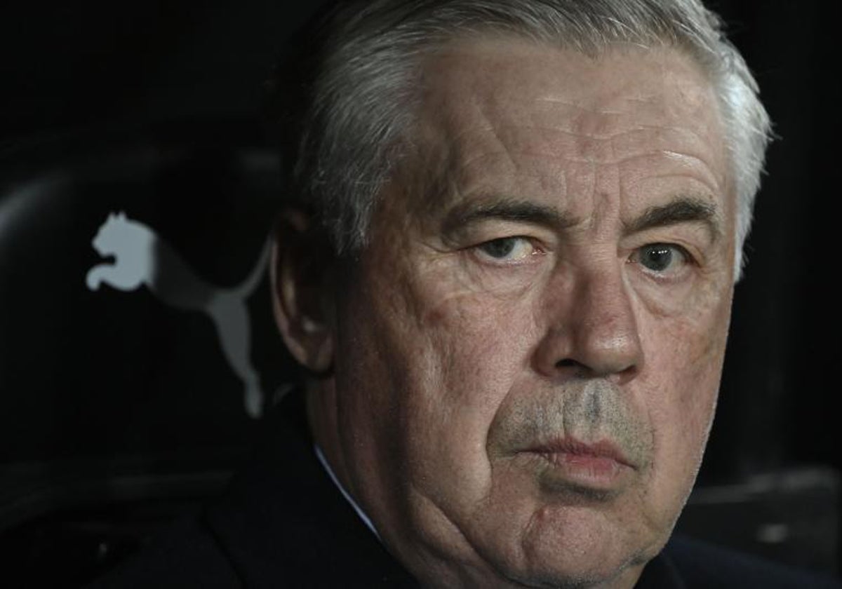 Carlo Ancelotti, entrenador del Real Madrid