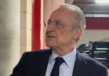 Florentino juega al despiste: «¿Mbappé? ¿Quién es Mbappé?»