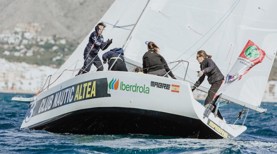 La Liga femenina de crucero recala en Calpe en su segundo asalto