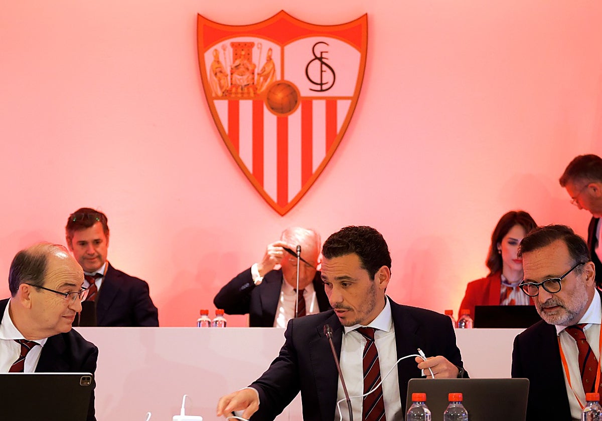 Junta Extraordinaria de accionistas del Sevilla FC: Los sueldos del consejo  no se tocan y Del Nido Carrasco se defiende: «Me dedico exclusivamente al  club»