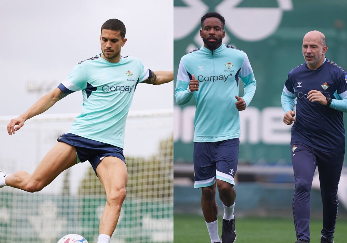 Bartra y Bakambu hacen ejercicios en la ciudad deportiva del Betis