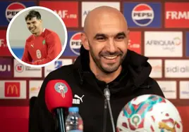 El seleccionador de Marruecos desmonta la versión de Brahim: «Nos dio el sí cuando estaba en el Milán»