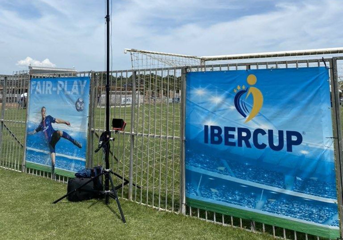 Instalaciones de un torneo de la Ibercup