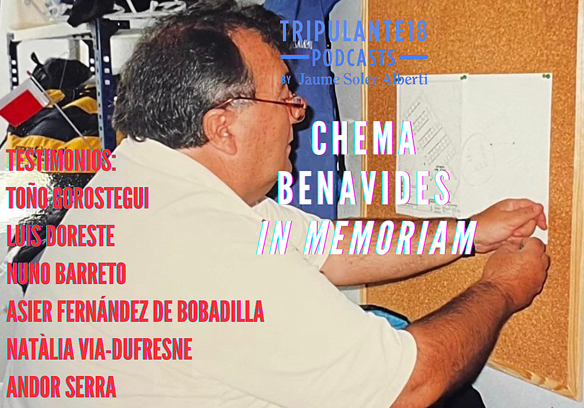 Chema Benavides In Memoriam, en Tripulante18