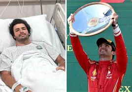 Carlos Sainz salta de la cama del hospital a una enorme victoria