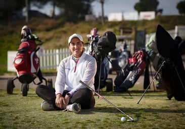 Carmen Alonso: «Después de veinte años, ya puedo vivir de jugar al golf»